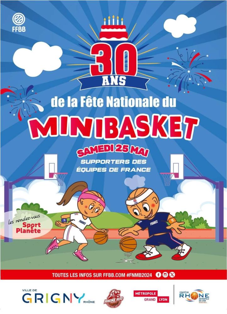 30 ans de la Fête Nationale du Minibasket