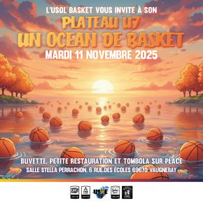 Plateau U7 Un océan de Basket